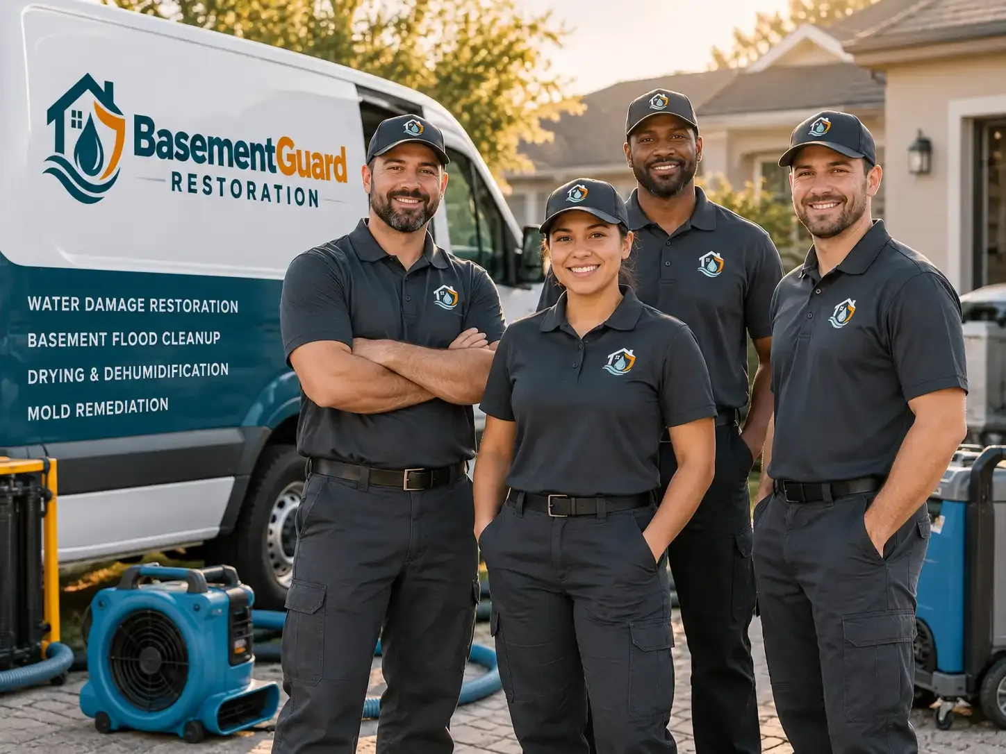 Basement Water Damage Restoration company in Whitehall, MI
